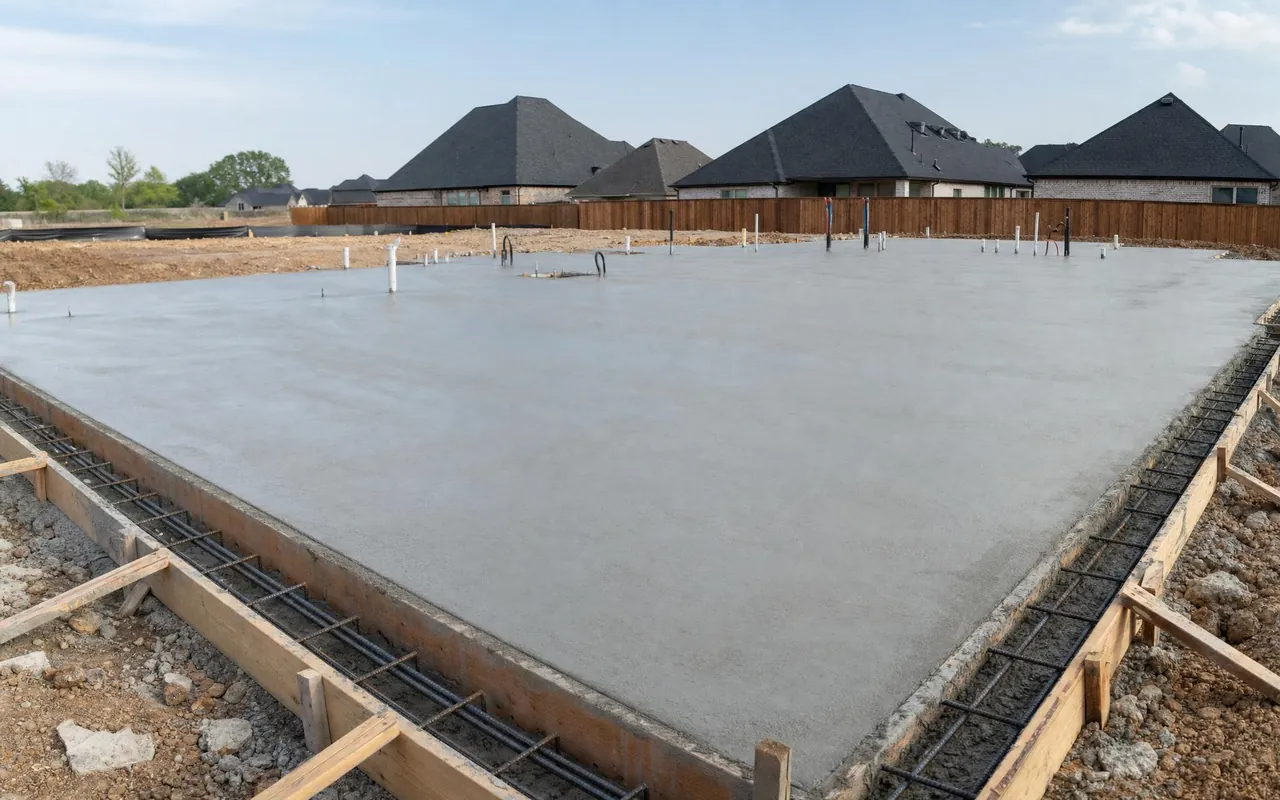 Concrete Foundation, Richardson, TX