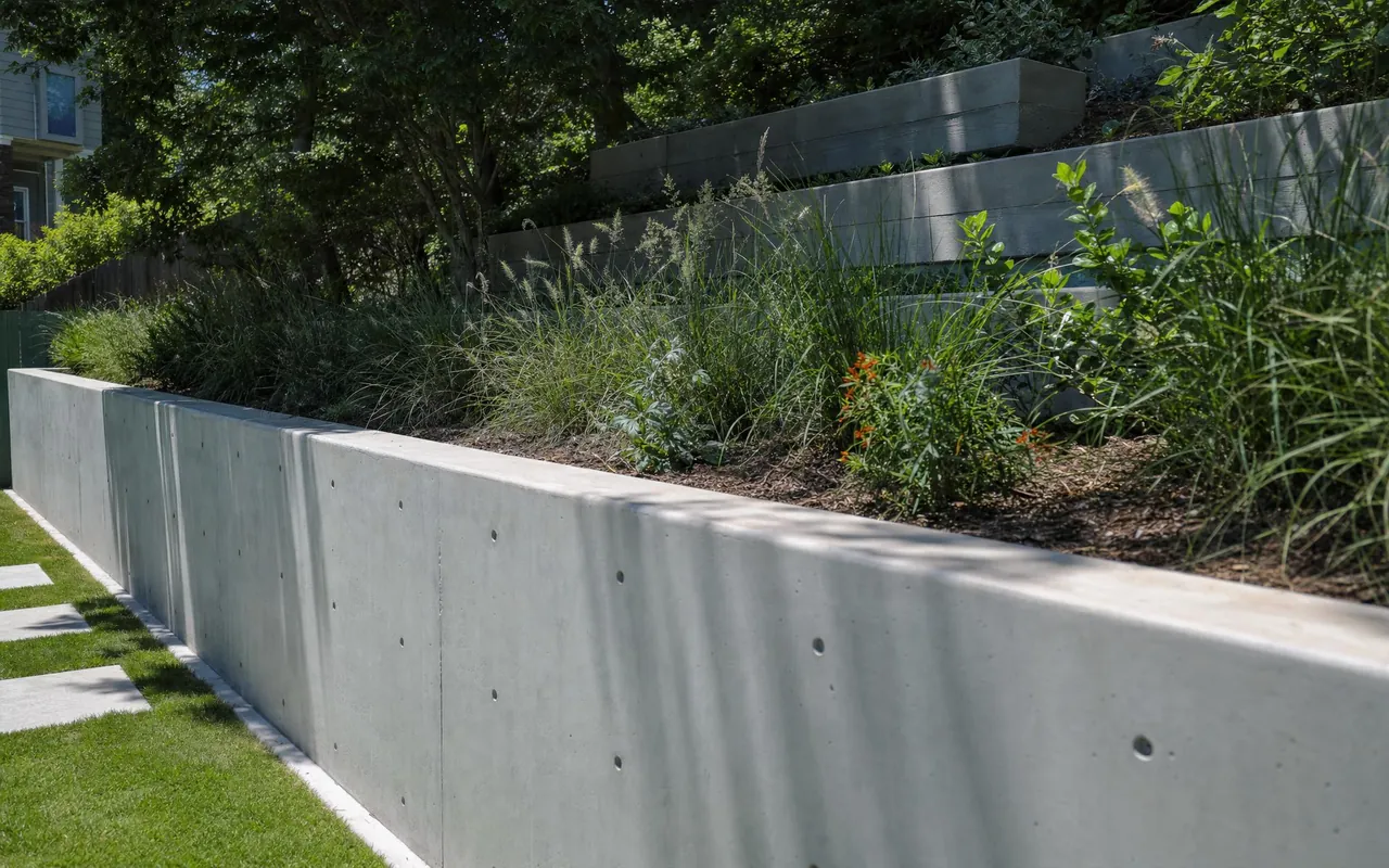 Retaining Wall, McKinney, TX