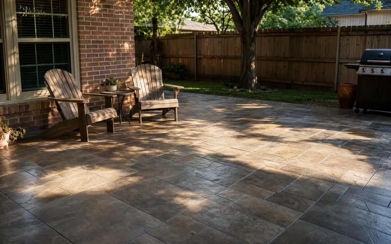 Stamped & Decorative Concrete in Dallas